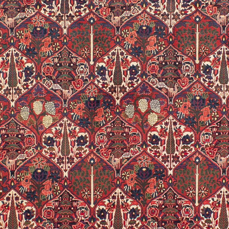 Tapis persan - Nomadic - 323 x 210 cm - rouge foncé