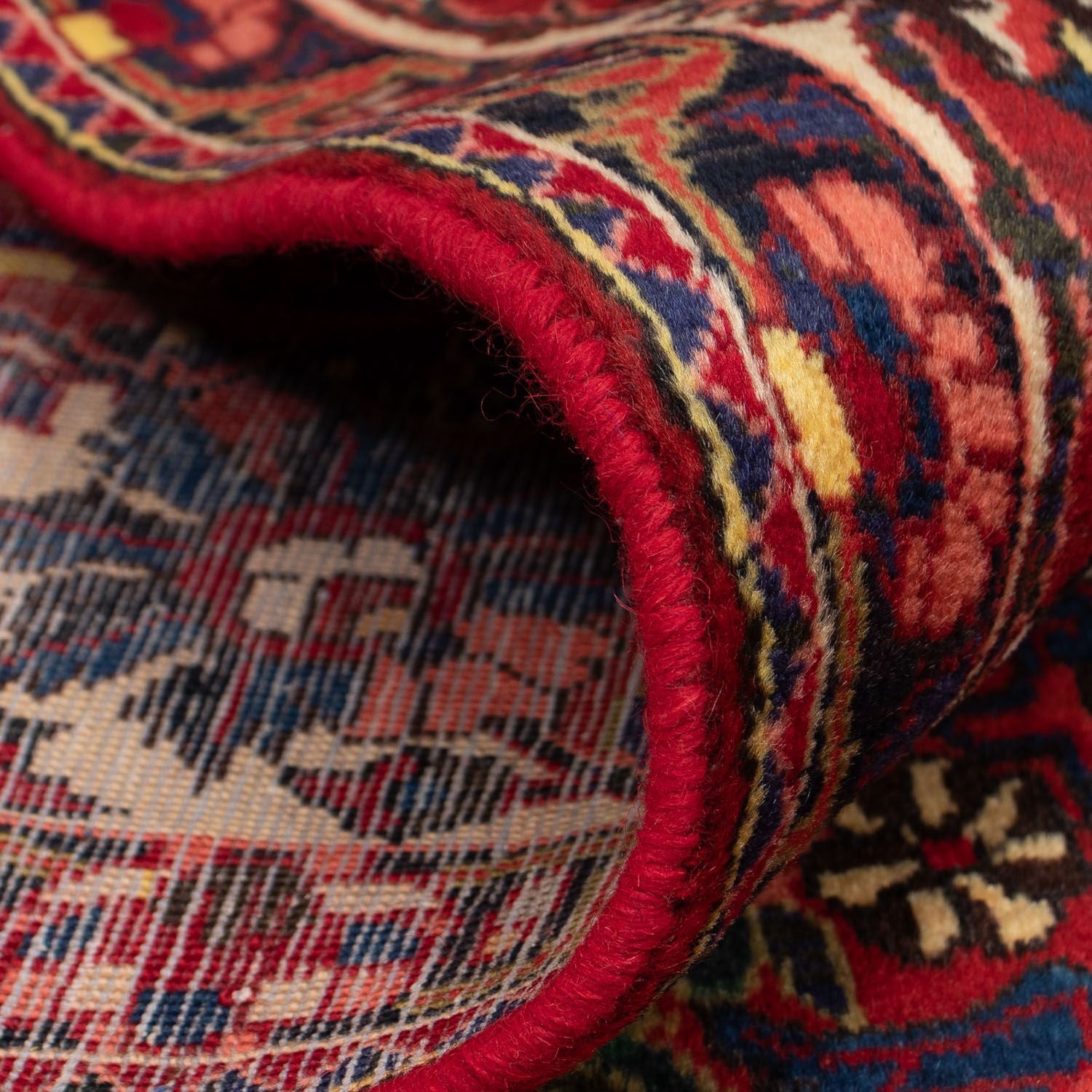 Tapis persan - Nomadic - 323 x 210 cm - rouge foncé