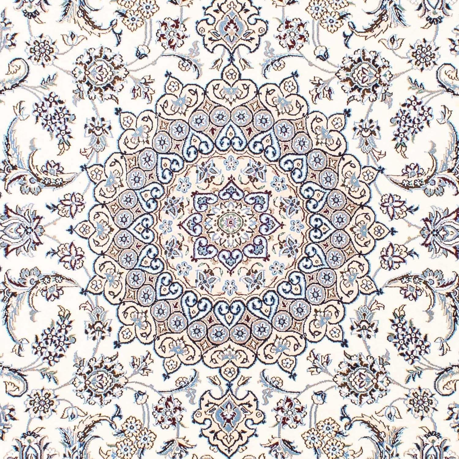 Tapis persan - Nain - Royal - 251 x 202 cm - beige