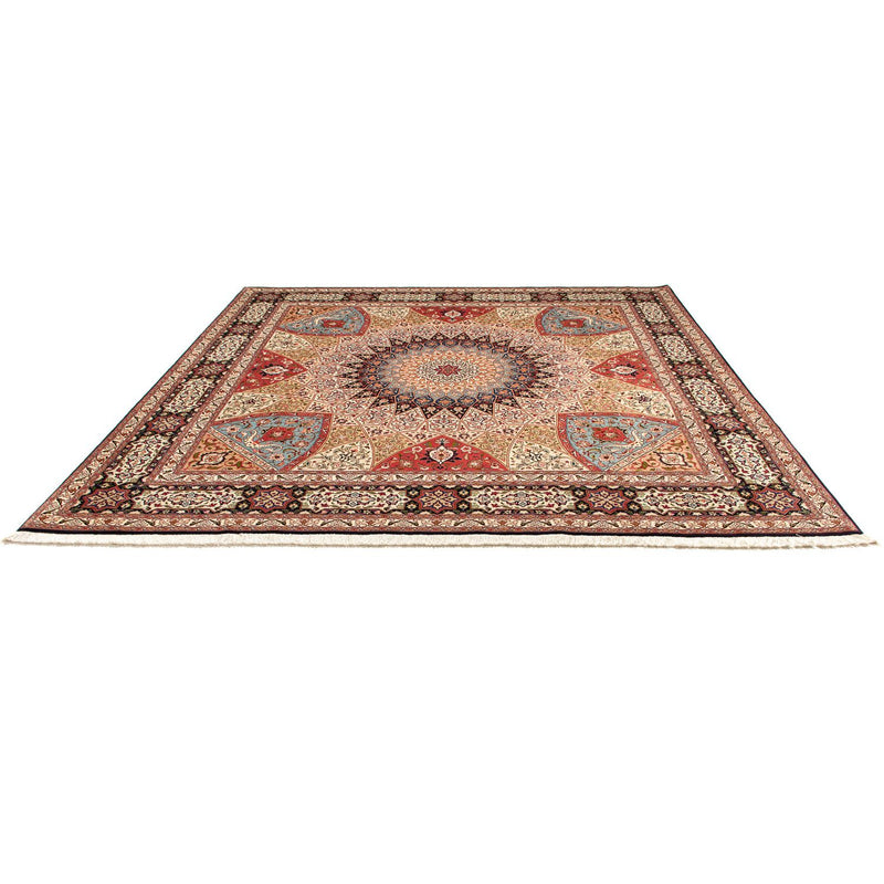 Tapis persan - Tabriz - Royal carré  - 254 x 250 cm - multicolore