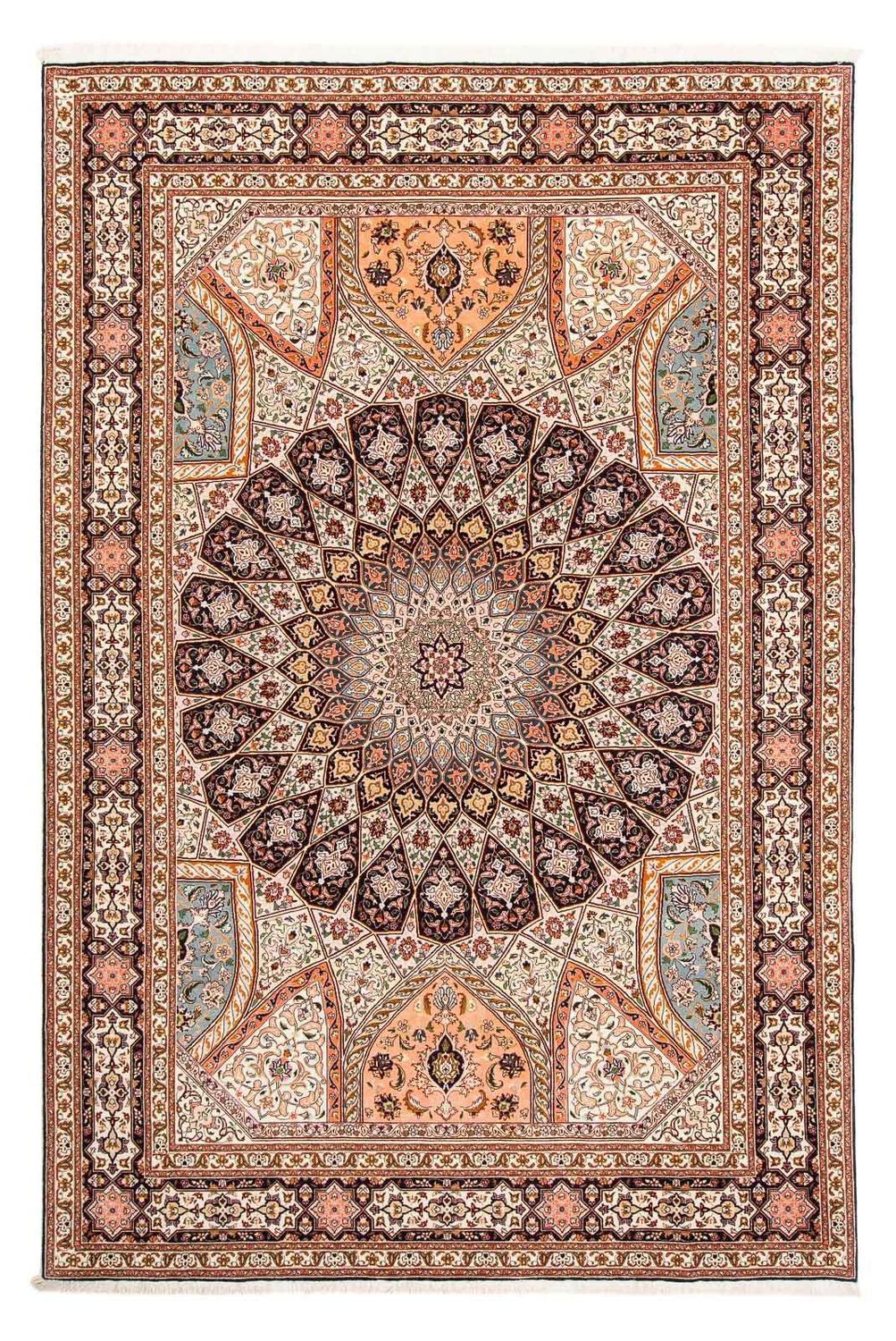 Tapis persan - Tabriz - Royal - 305 x 208 cm - multicolore