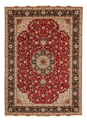 Tapis persan - Tabriz - Royal - 352 x 252 cm - rouge foncé