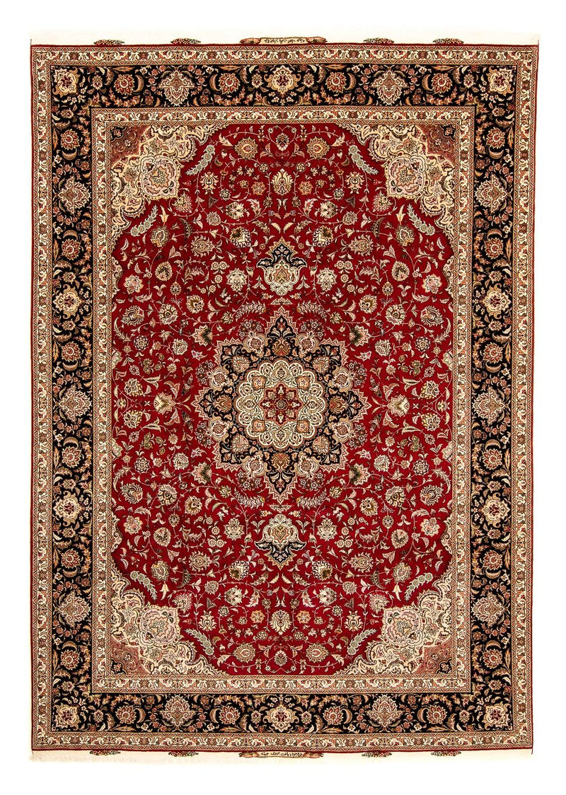 Tapis persan - Tabriz - Royal - 352 x 252 cm - rouge foncé