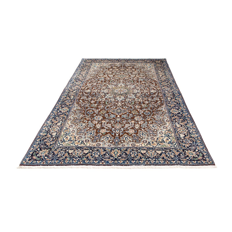 Tapis persan - Nain - Royal - 253 x 150 cm - bleu foncé