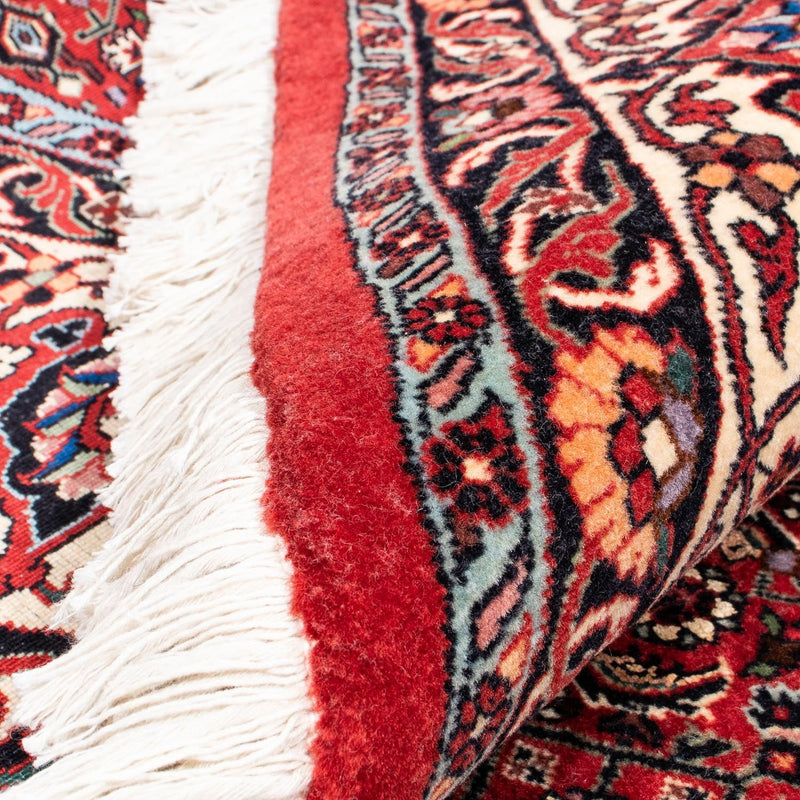 Tapis persan - Bidjar ronde  - 255 x 255 cm - rouge foncé