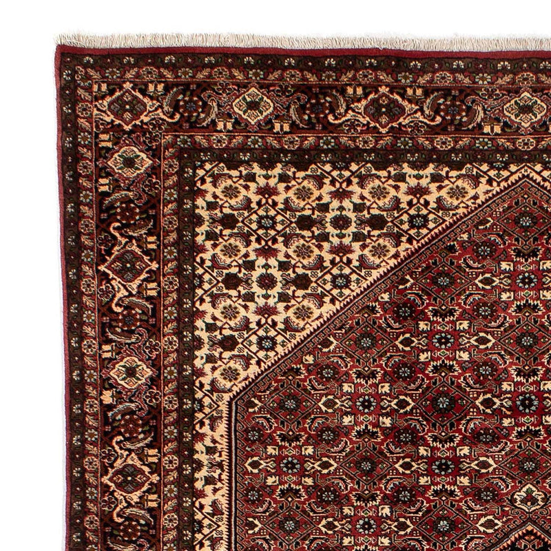 Tapis persan - Bidjar - 297 x 202 cm - rouge foncé