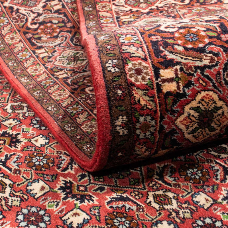 Tapis persan - Bidjar - 297 x 202 cm - rouge foncé