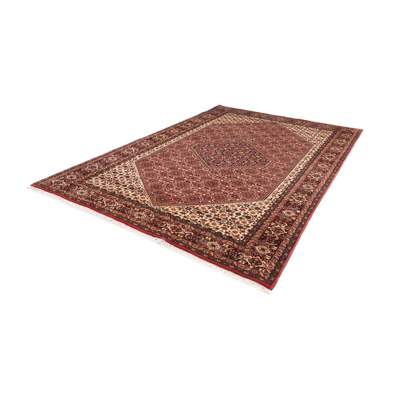 Tapis persan - Bidjar - 297 x 202 cm - rouge foncé