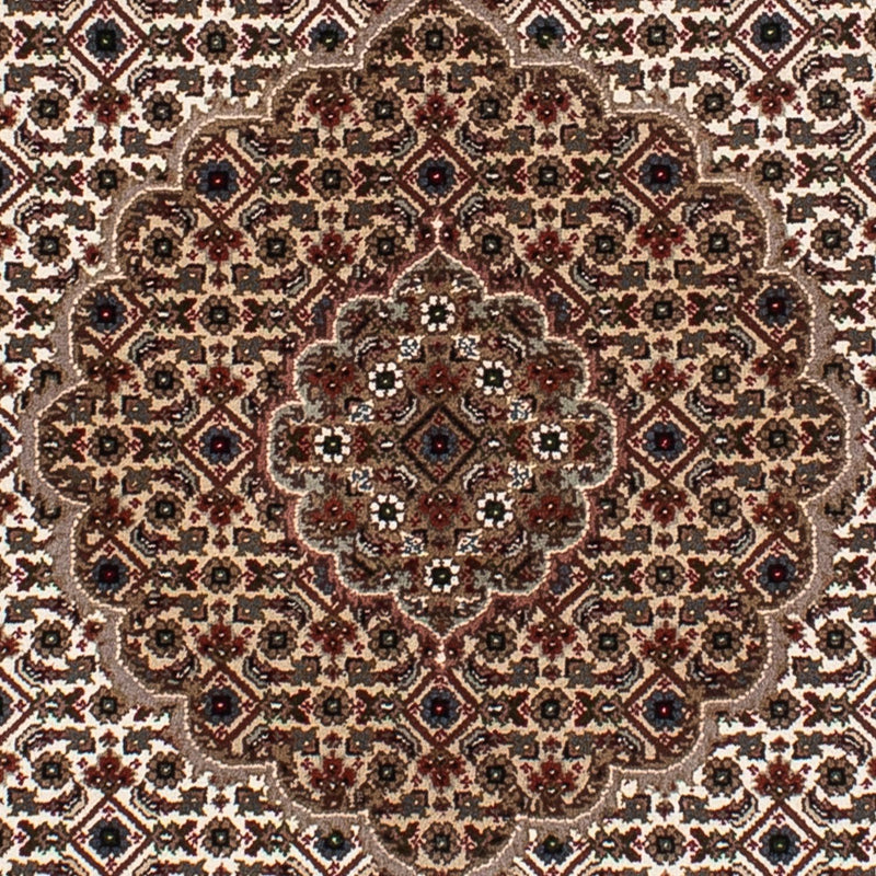 Tapis persan - Tabriz ronde  - 150 x 150 cm - multicolore