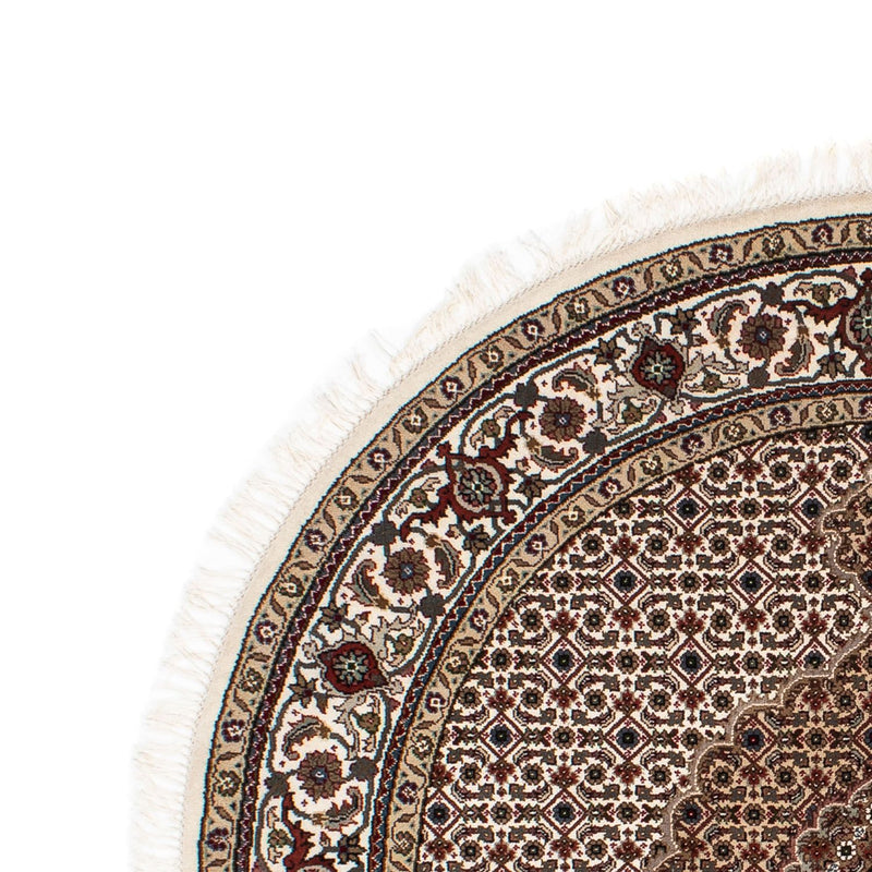 Tapis persan - Tabriz ronde  - 150 x 150 cm - multicolore