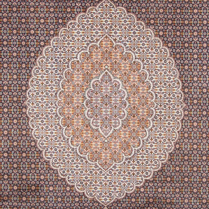 Tapis persan - Tabriz - 295 x 205 cm - bleu foncé