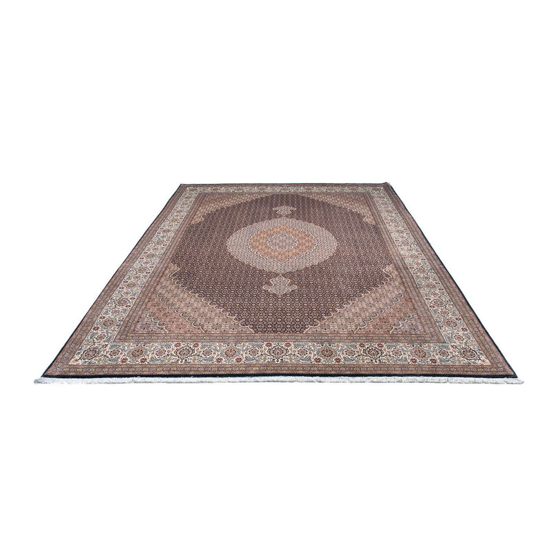 Tapis persan - Tabriz - 295 x 205 cm - bleu foncé