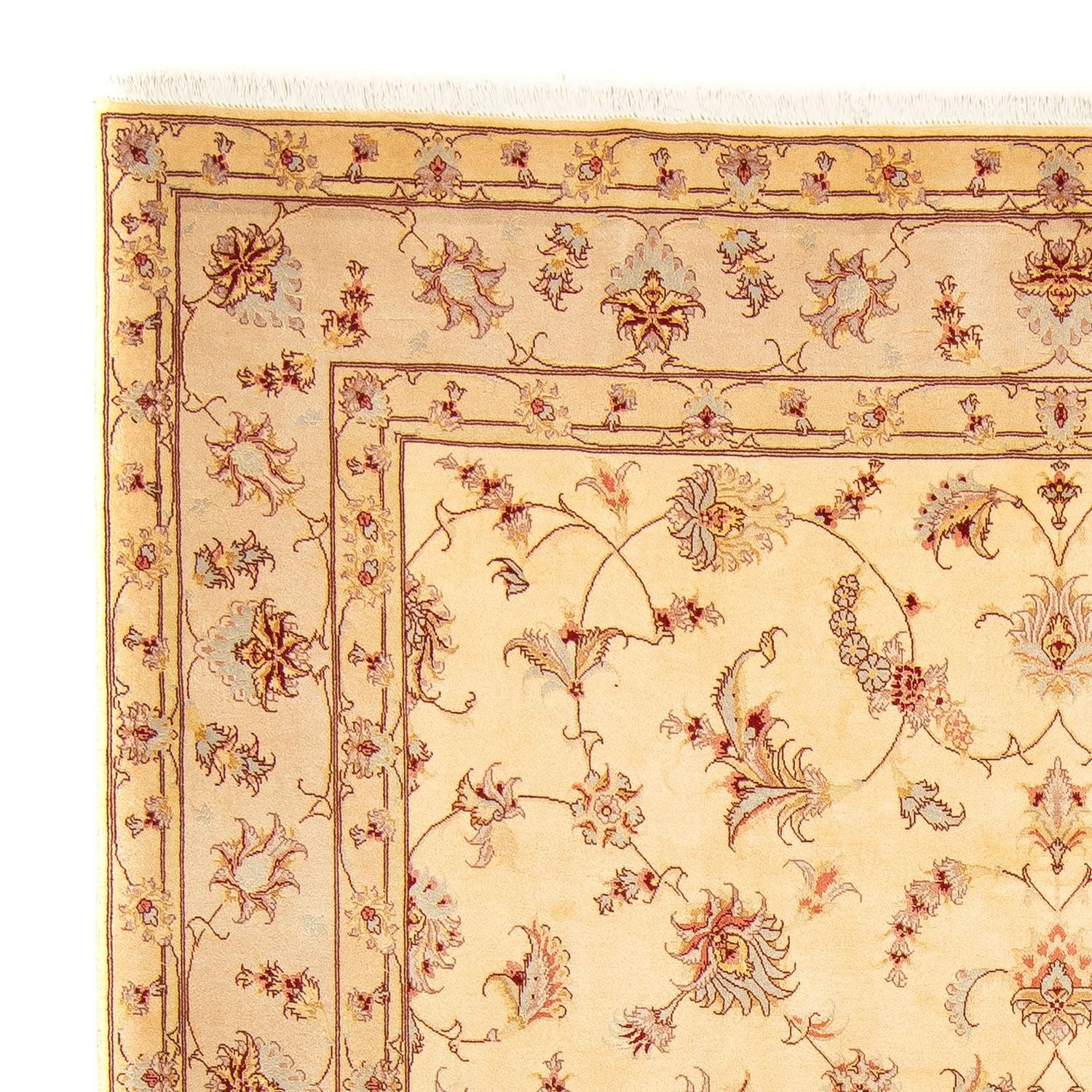 Tapis persan - Tabriz - Royal - 256 x 200 cm - beige