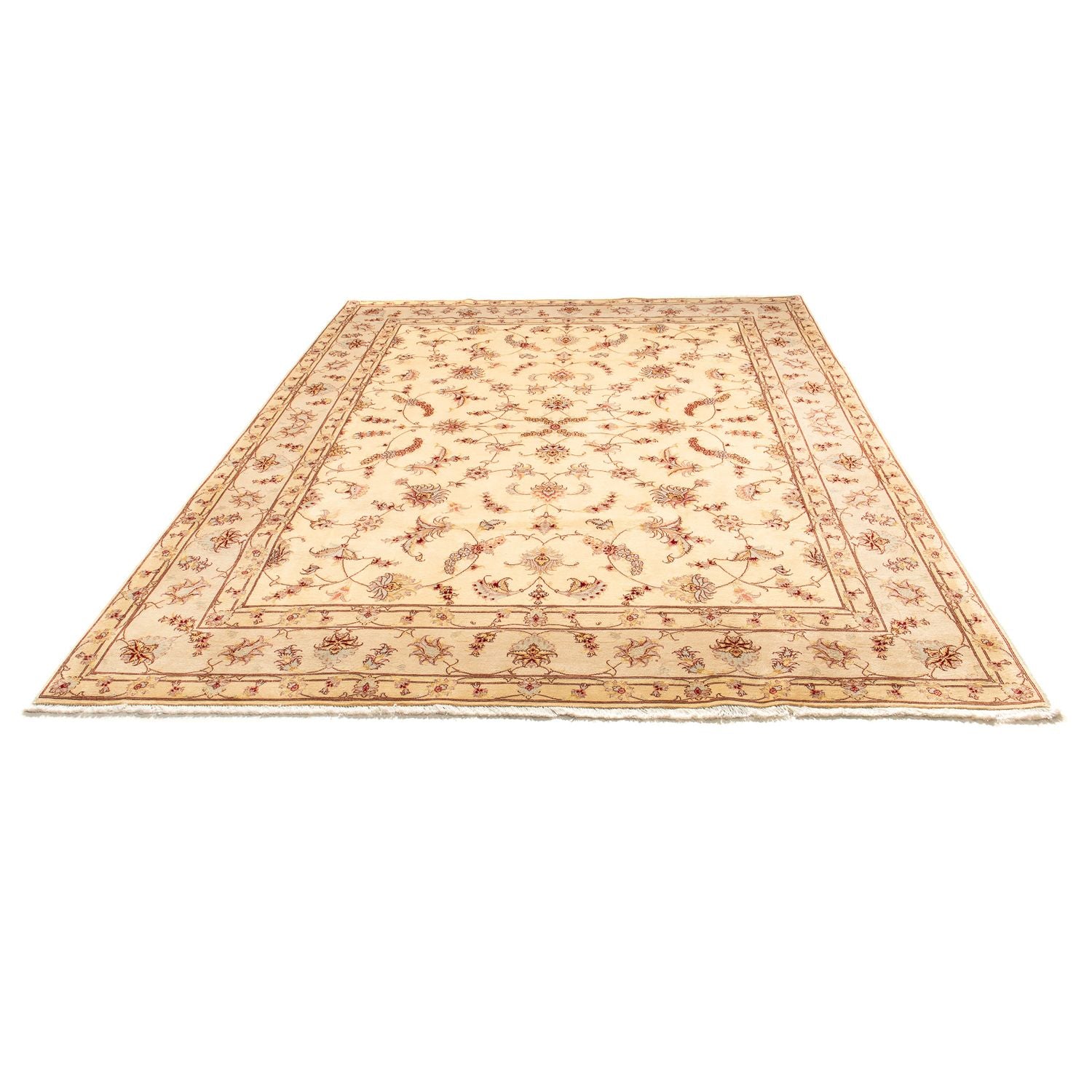 Tapis persan - Tabriz - Royal - 256 x 200 cm - beige