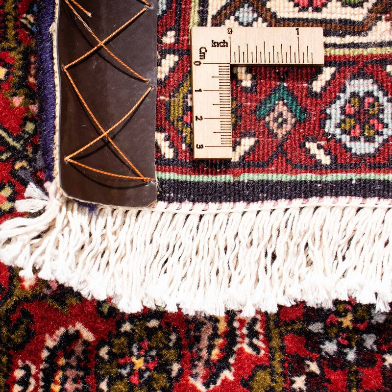 Tapis persan - Bidjar - 263 x 164 cm - rouge foncé
