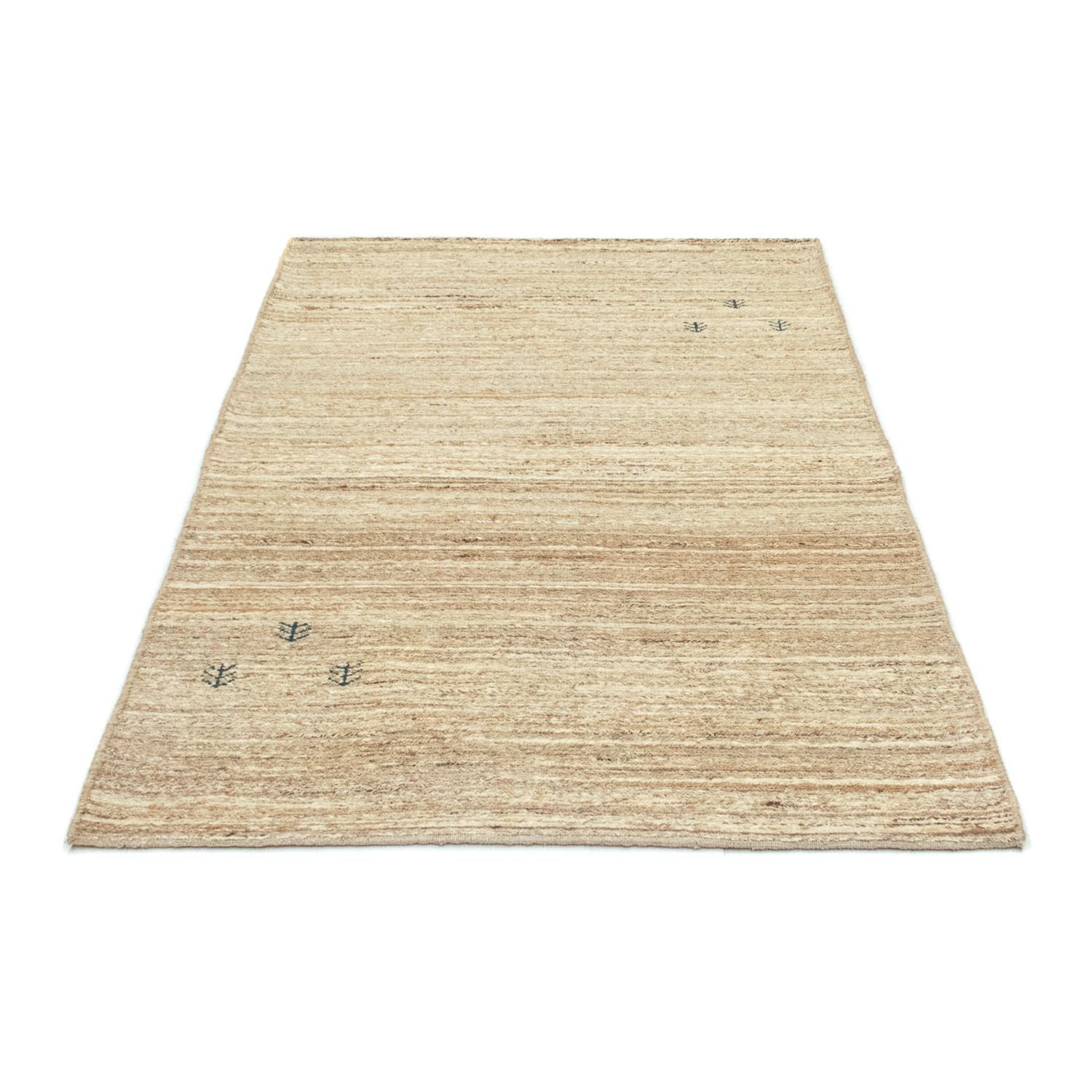 Tapis Gabbeh - Persan - 176 x 110 cm - beige