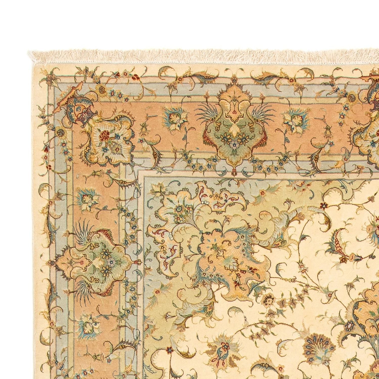 Tapis persan - Tabriz - Royal - 308 x 200 cm - beige