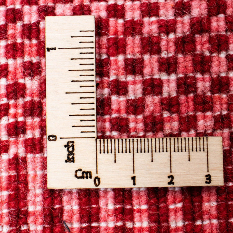 Tapis design - 182 x 132 cm - rouge