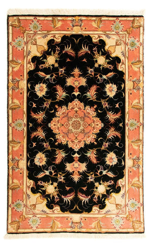 Tapis persan - Tabriz - Royal - 118 x 71 cm - noir