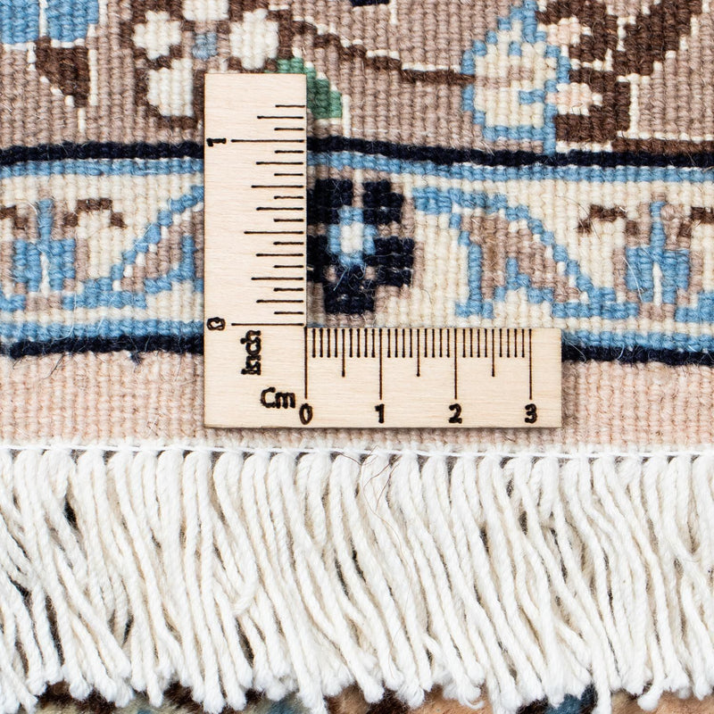 Tapis persan - Nain - 296 x 197 cm - bleu