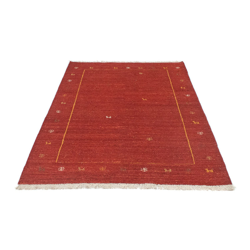 Tapis Gabbeh - Persan - 175 x 112 cm - rouge