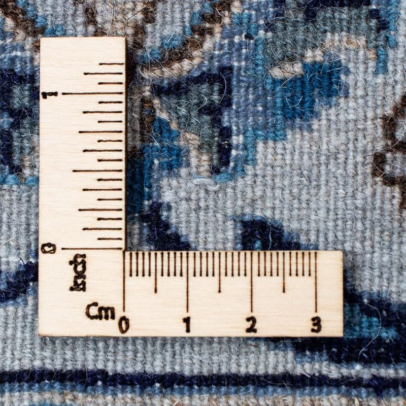Tapis persan - Nain - 294 x 198 cm - bleu de mer
