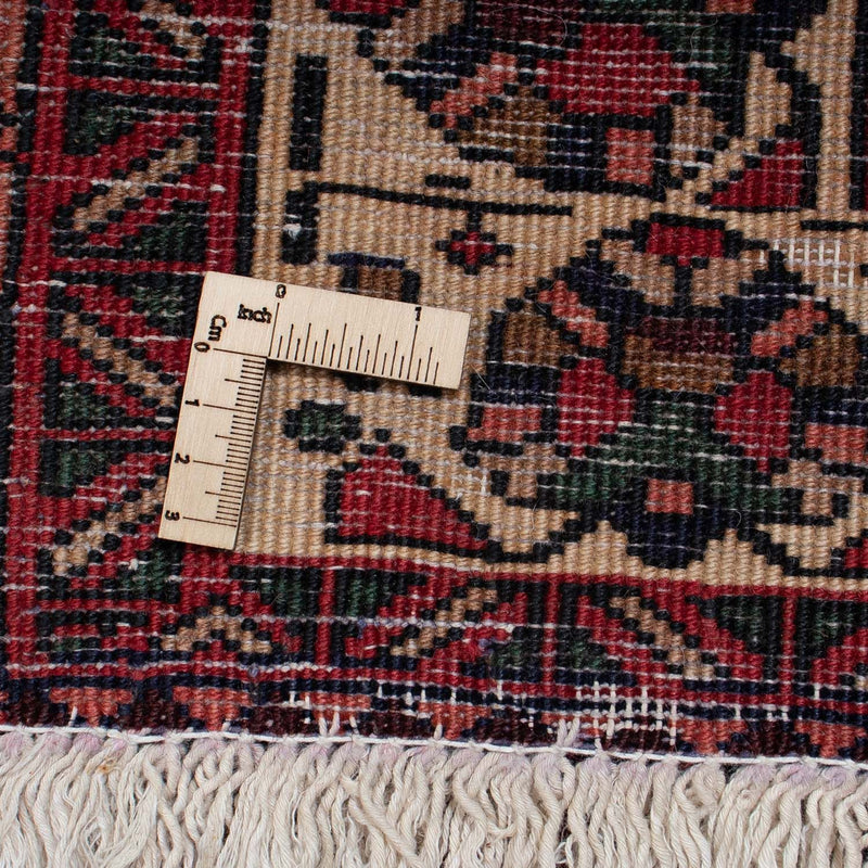 Tapis persan - Nomadic - 300 x 200 cm - rouge foncé
