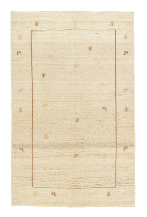 Tapis Gabbeh - Persan - 171 x 110 cm - beige