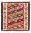 Tapis Kelim - Oriental carré  - 104 x 103 cm - multicolore