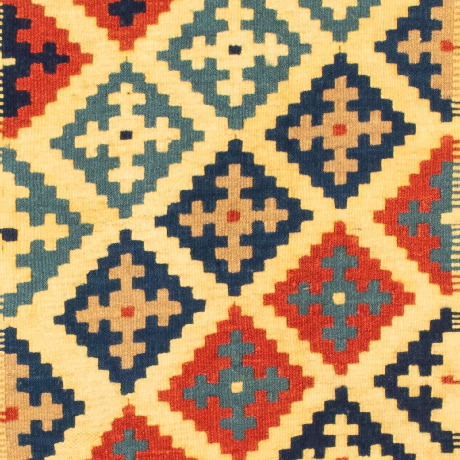 Tapis Kelim - Oriental carré  - 105 x 102 cm - multicolore