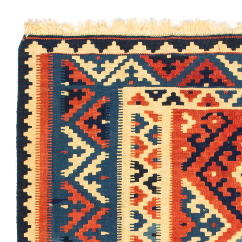 Tapis Kelim - Oriental carré  - 104 x 101 cm - multicolore