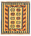 Tapis Kelim - Oriental carré  - 107 x 100 cm - beige clair