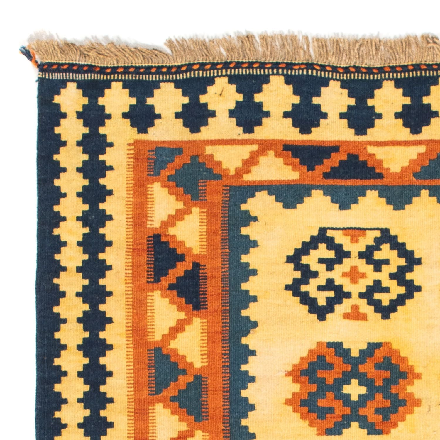Tapis Kelim - Oriental carré  - 107 x 100 cm - beige clair