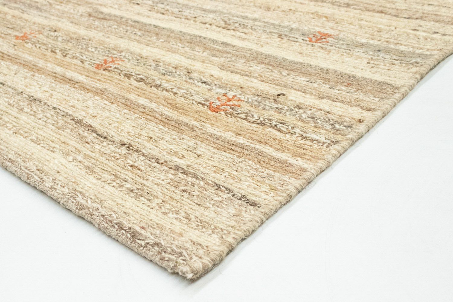 Tapis Gabbeh - Persan - 173 x 114 cm - beige