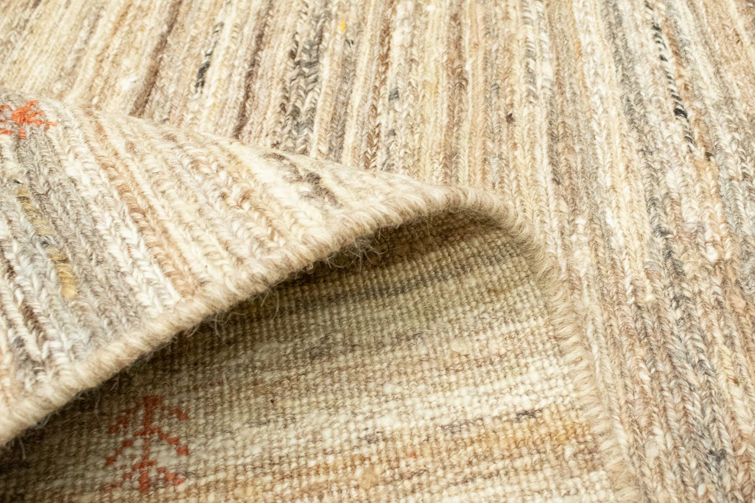 Tapis Gabbeh - Persan - 173 x 114 cm - beige
