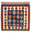 Tapis Kelim - Oriental carré  - 98 x 98 cm - bleu foncé