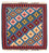 Tapis Kelim - Oriental carré  - 110 x 107 cm - bleu