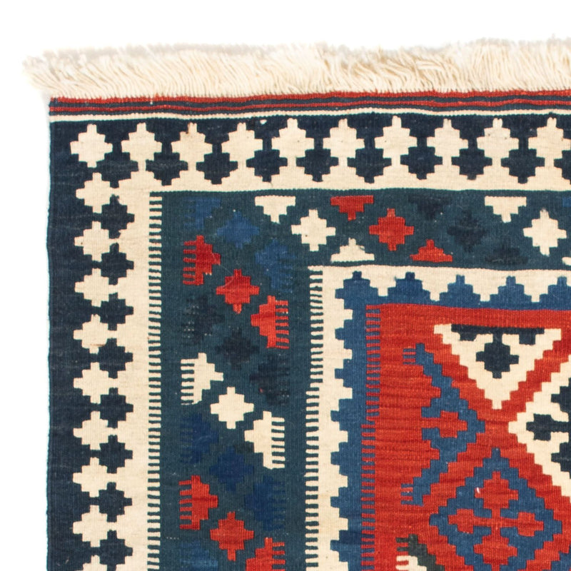 Tapis Kelim - Oriental carré  - 105 x 102 cm - multicolore