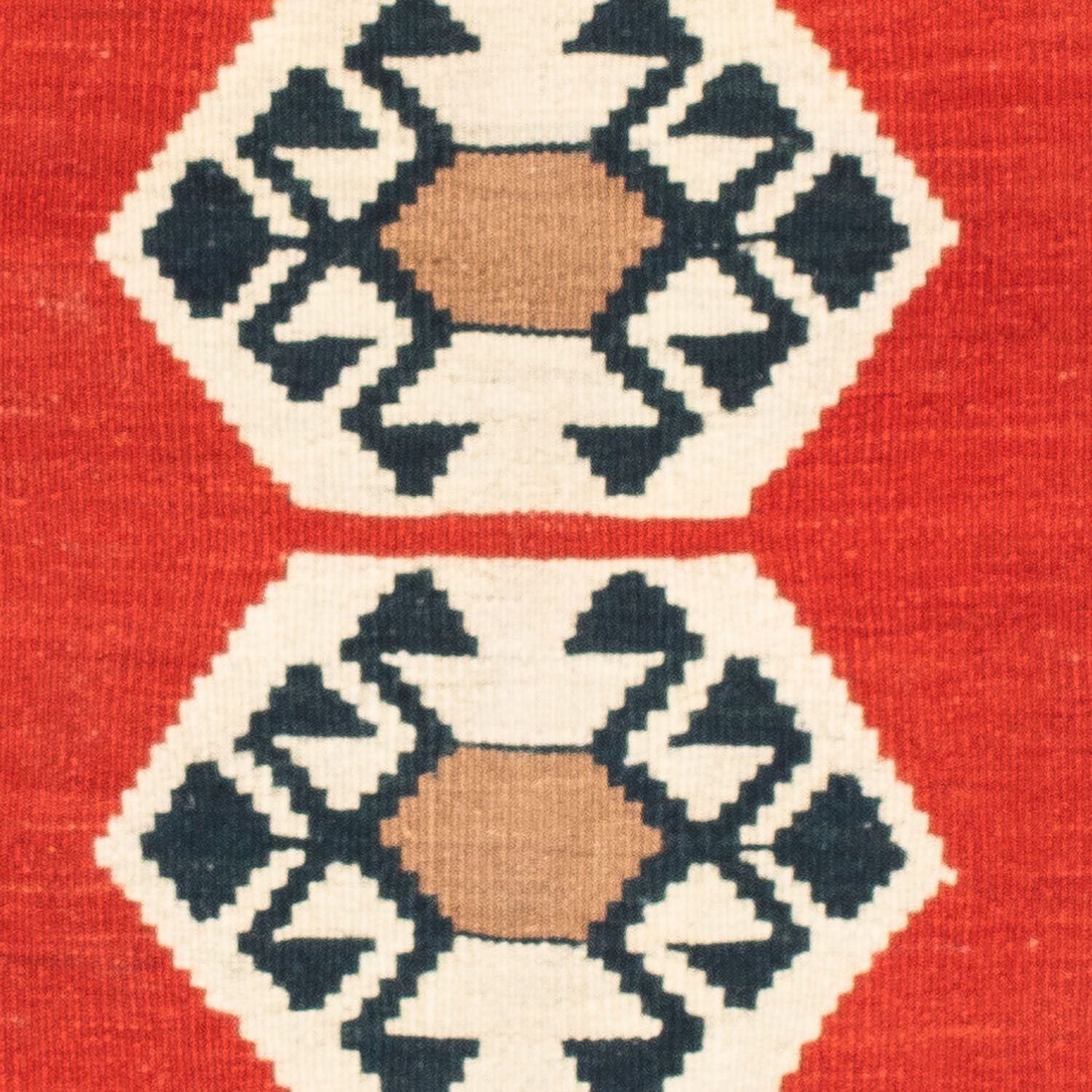 Tapis Kelim - Oriental carré  - 103 x 103 cm - multicolore