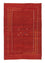 Tapis Gabbeh - Persan - 167 x 111 cm - rouge