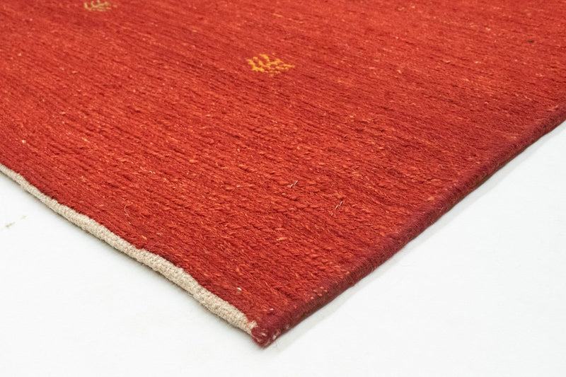 Tapis Gabbeh - Persan - 186 x 120 cm - rouge