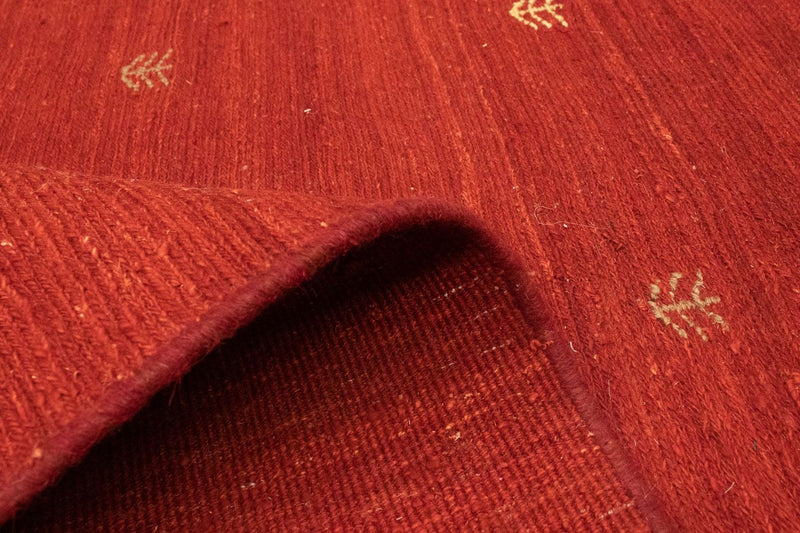 Tapis Gabbeh - Persan - 186 x 120 cm - rouge