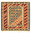 Tapis Kelim - Oriental carré  - 106 x 102 cm - or