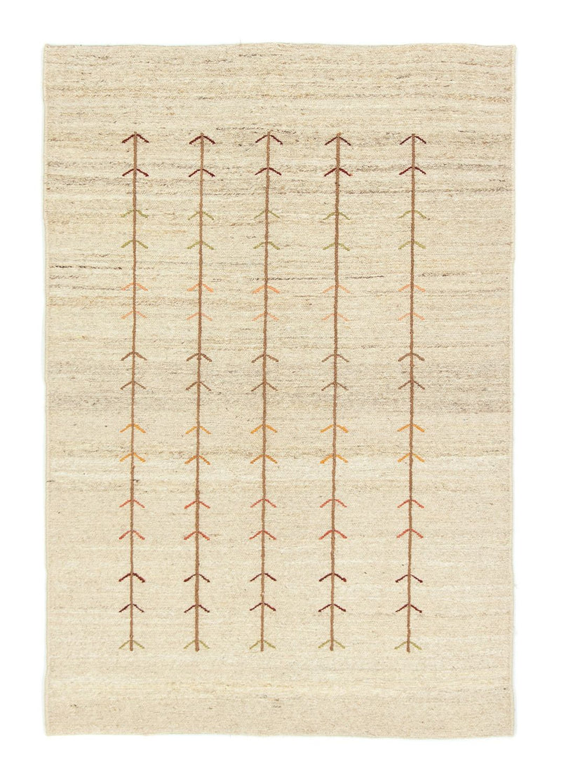 Tapis Gabbeh - Persan - 145 x 101 cm - beige