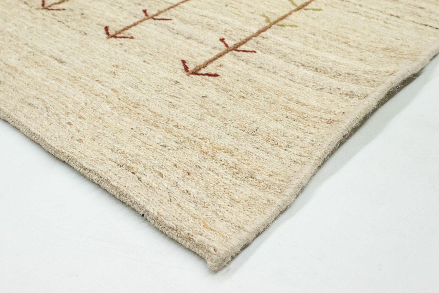 Tapis Gabbeh - Persan - 145 x 101 cm - beige