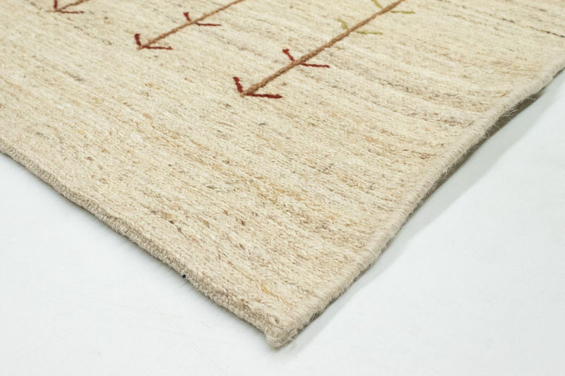 Tapis Gabbeh - Persan - 145 x 101 cm - beige
