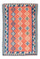 Kelim Teppich - Oriental 193 x 135 cm - orange
