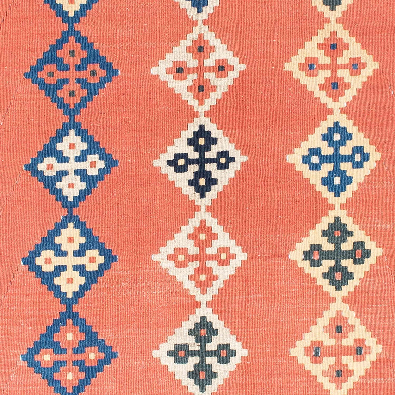 Kelim Teppich - Oriental 193 x 135 cm - orange