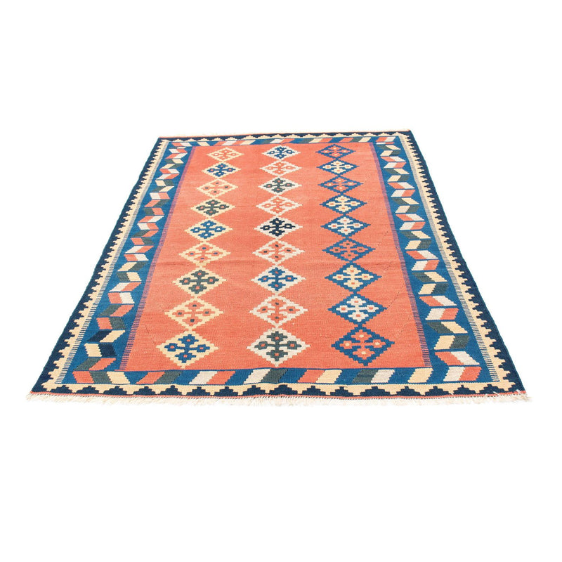 Kelim Teppich - Oriental 193 x 135 cm - orange