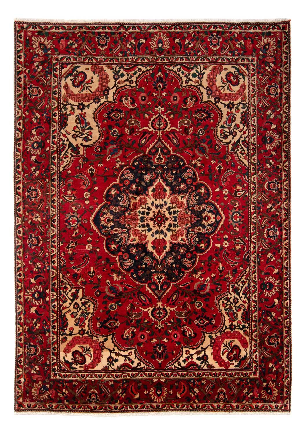 Tapis persan - Nomadic - 362 x 258 cm - rouge foncé